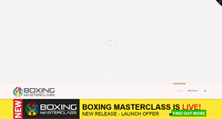 Desktop Screenshot of boxingmasterclass.com